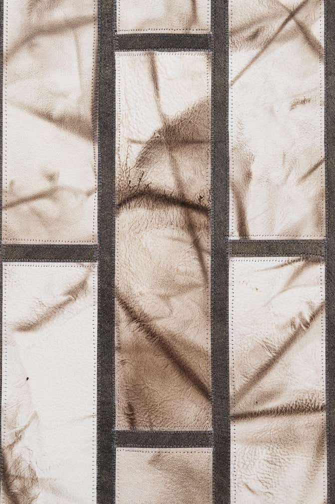 5' 2 x 8' 1 Cowhide - Patchwork Rug
