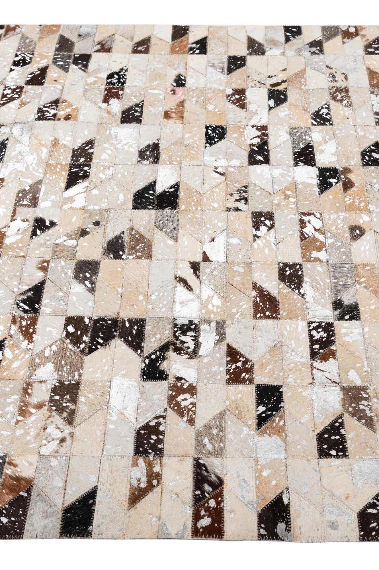 4' x 5' 11 Cowhide - Patchwork Rug