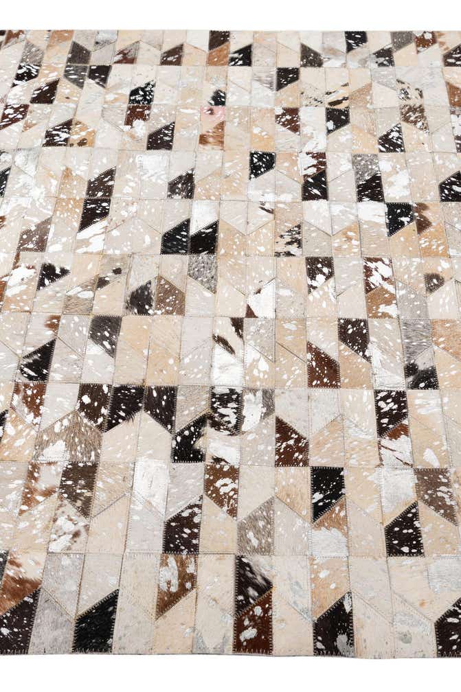 4' x 5' 11 Cowhide - Patchwork Rug