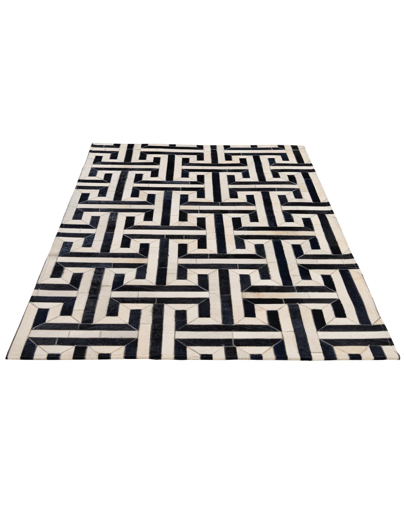 4' x 6' 1 Cowhide - Patchwork Rug