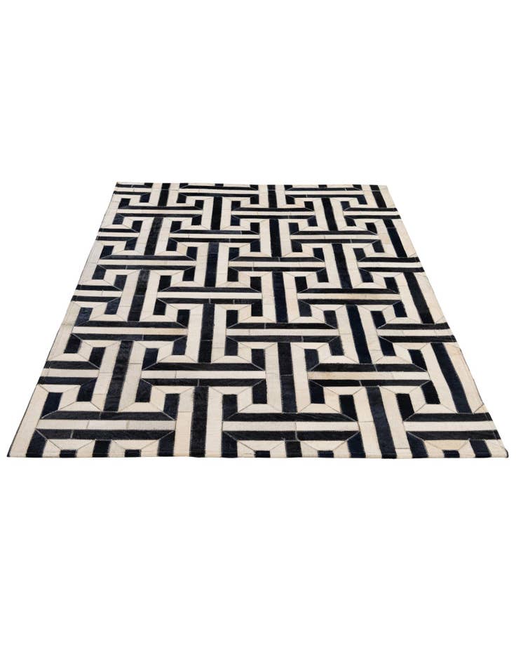 Detail image of 4' x 6' 1 Cowhide - Patchwork Rug