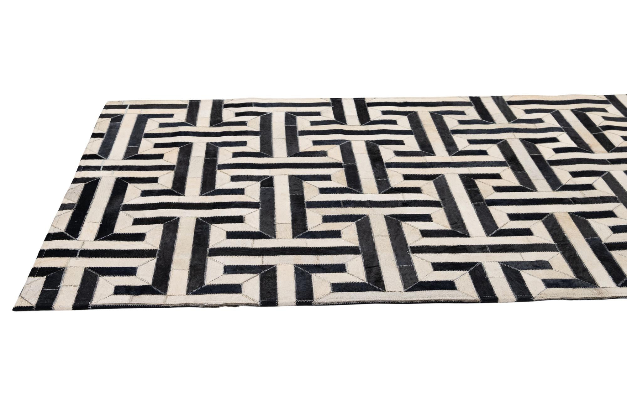 4' x 6' 1 Cowhide - Patchwork Rug