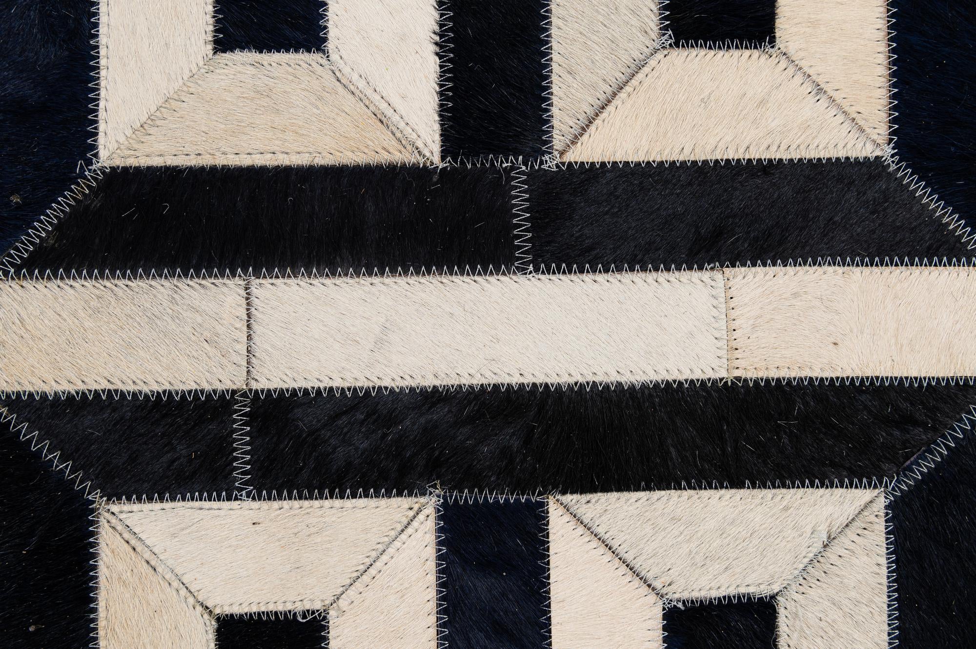 4' x 6' 1 Cowhide - Patchwork Rug