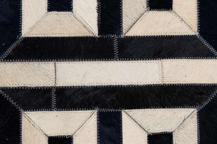 4' x 6' 1 Cowhide - Patchwork Rug