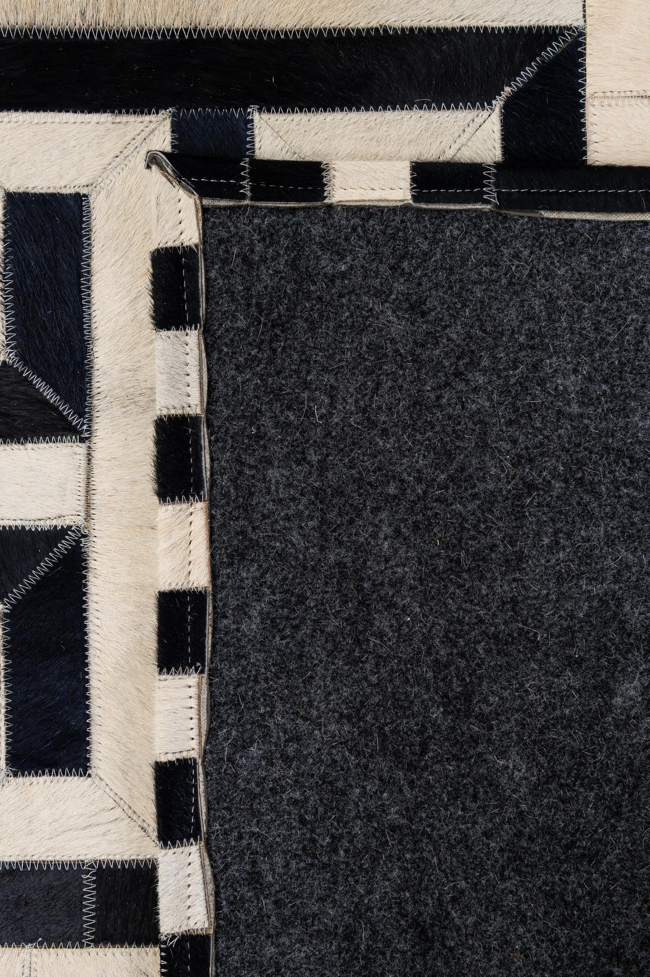 4' x 6' 1 Cowhide - Patchwork Rug