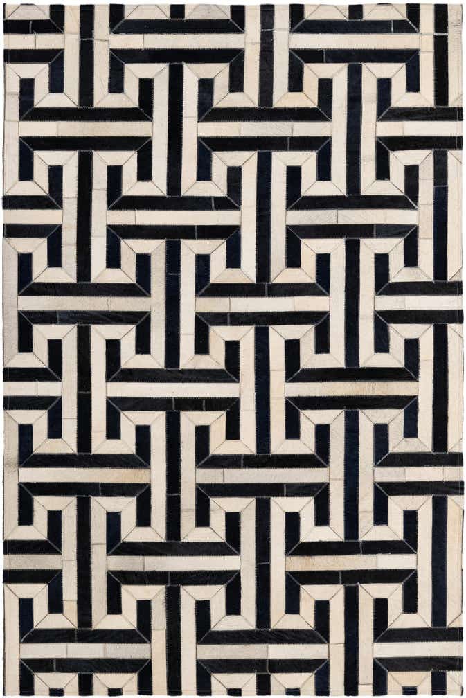 4' x 6' 1 Cowhide - Patchwork Rug