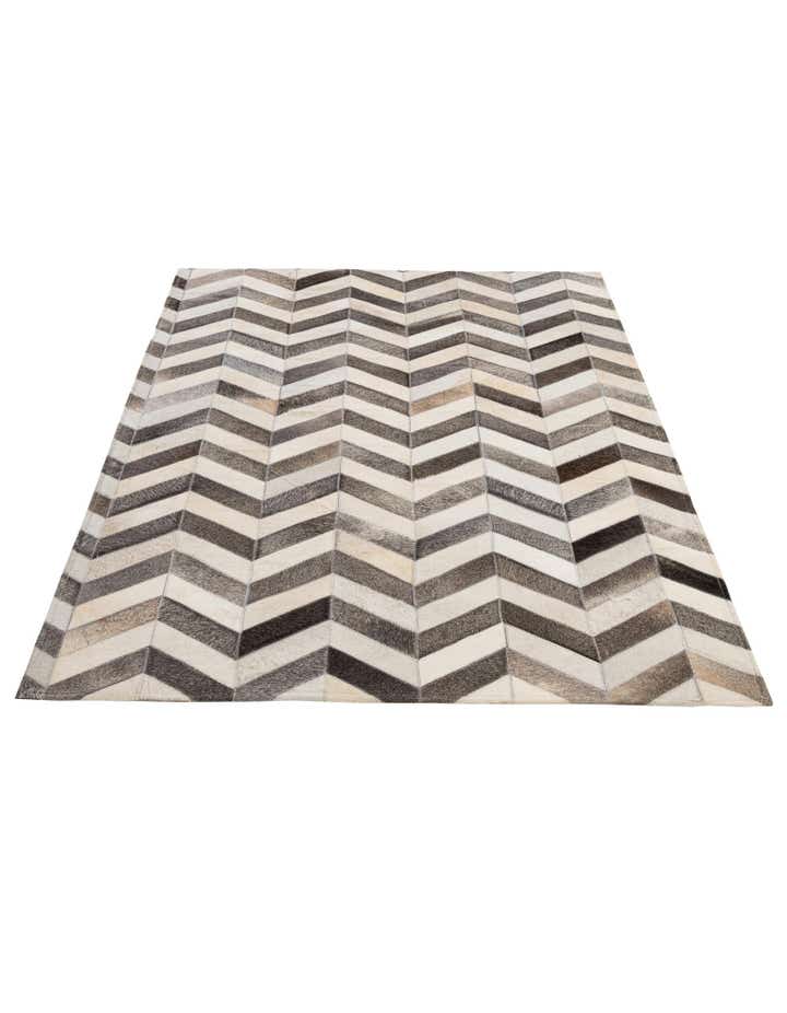 4' 2 x 6' 1 Cowhide - Patchwork Rug