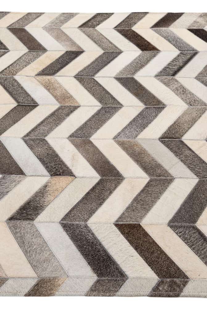 4' 2 x 6' 1 Cowhide - Patchwork Rug