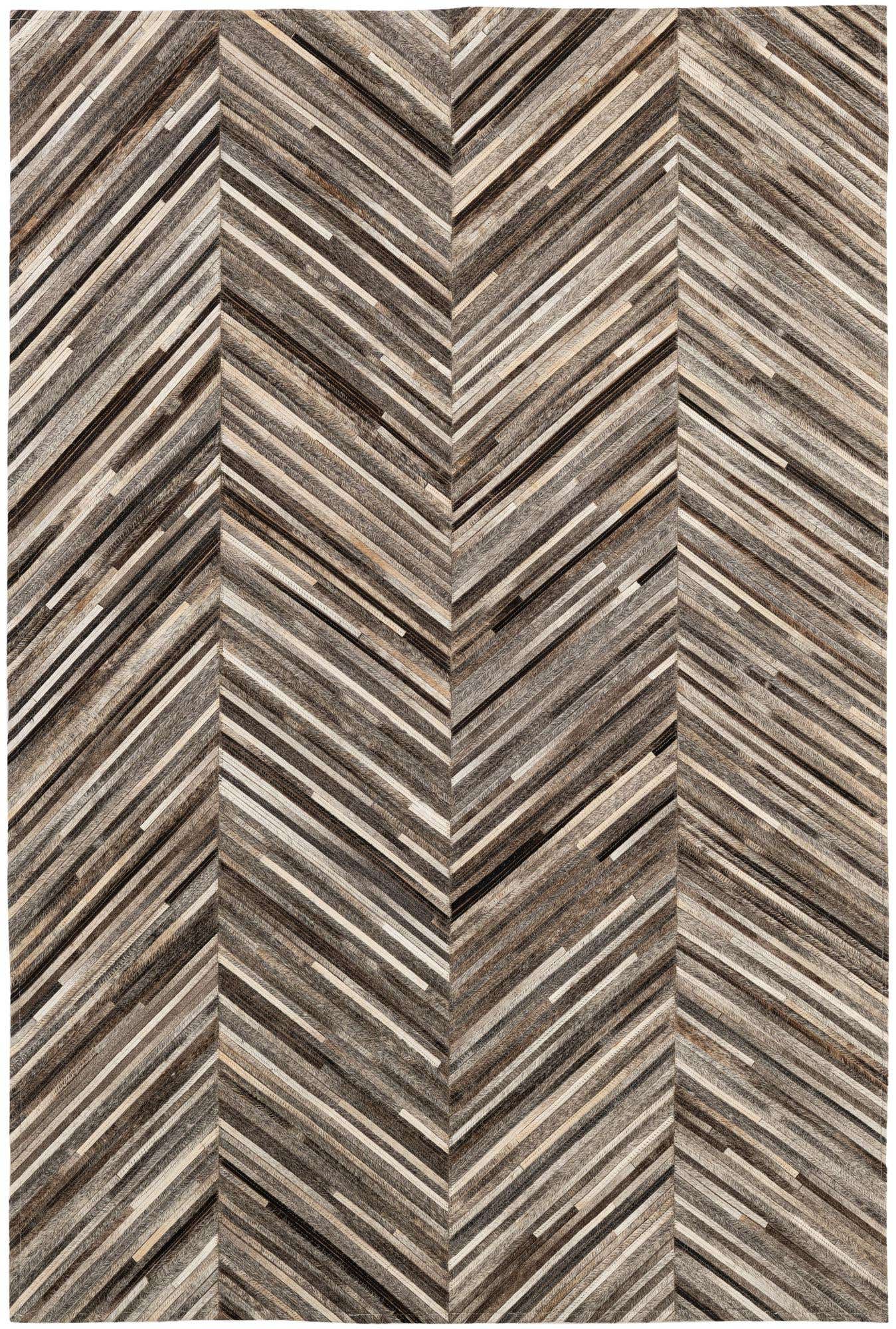 3' 11 x 6' 1 Cowhide - Patchwork Rug