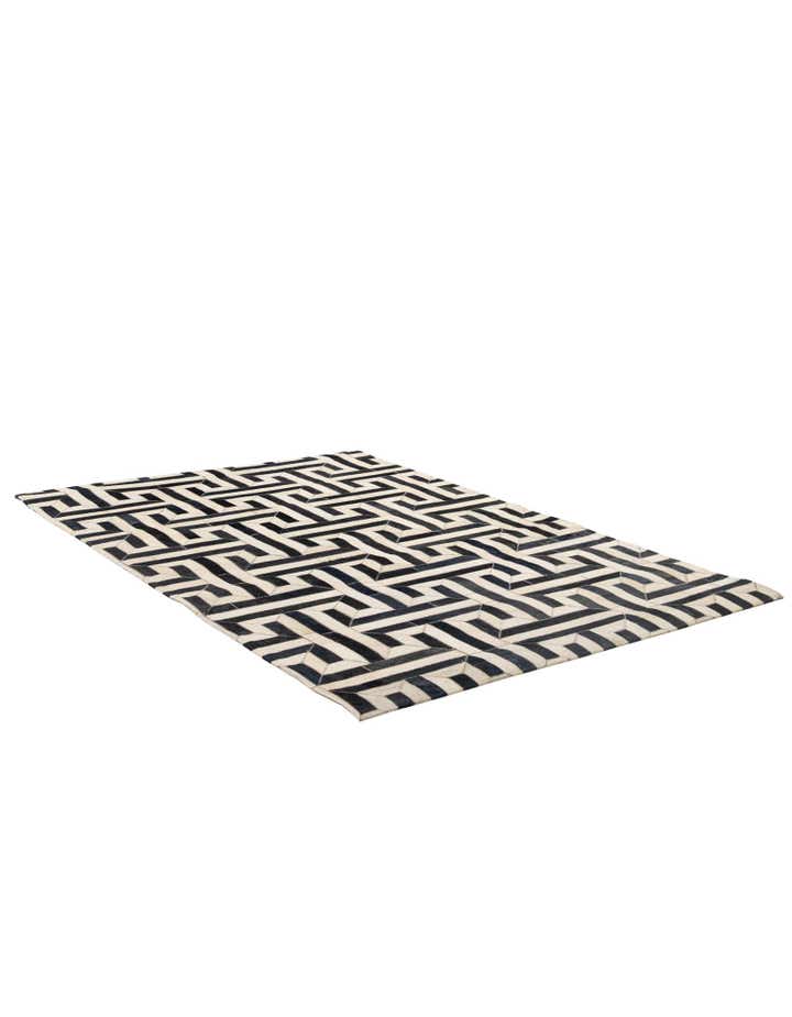 4' 2 x 6' 2 Cowhide - Patchwork Rug