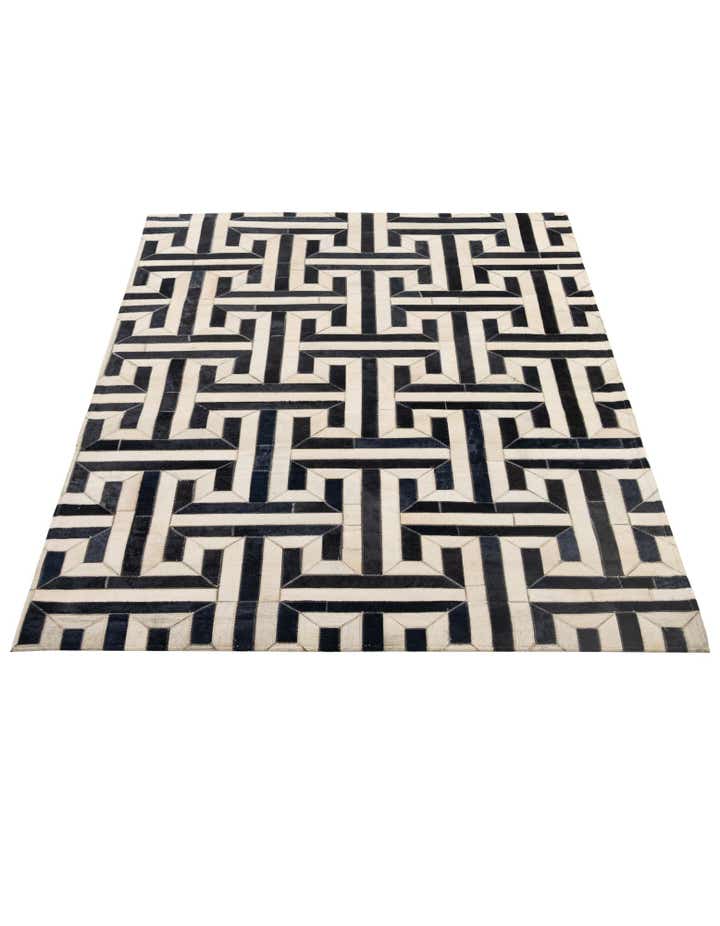 4' 2 x 6' 2 Cowhide - Patchwork Rug