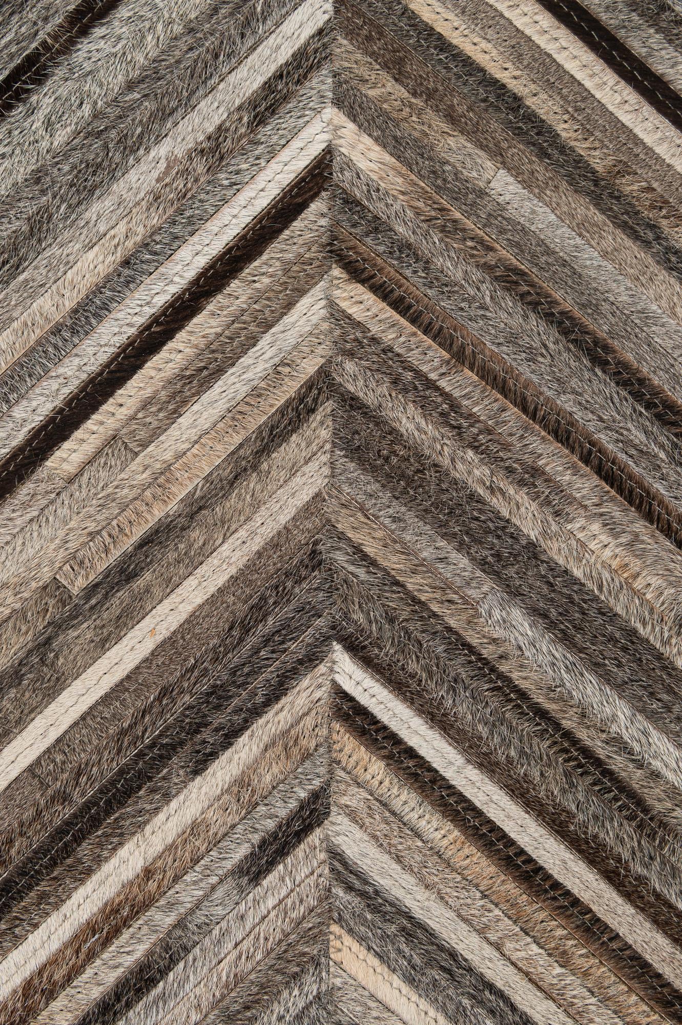 4' 3 x 6' Cowhide - Patchwork Rug