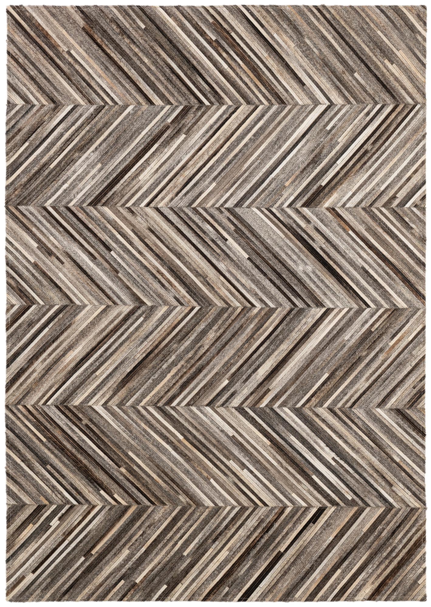 4' 3 x 6' Cowhide - Patchwork Rug