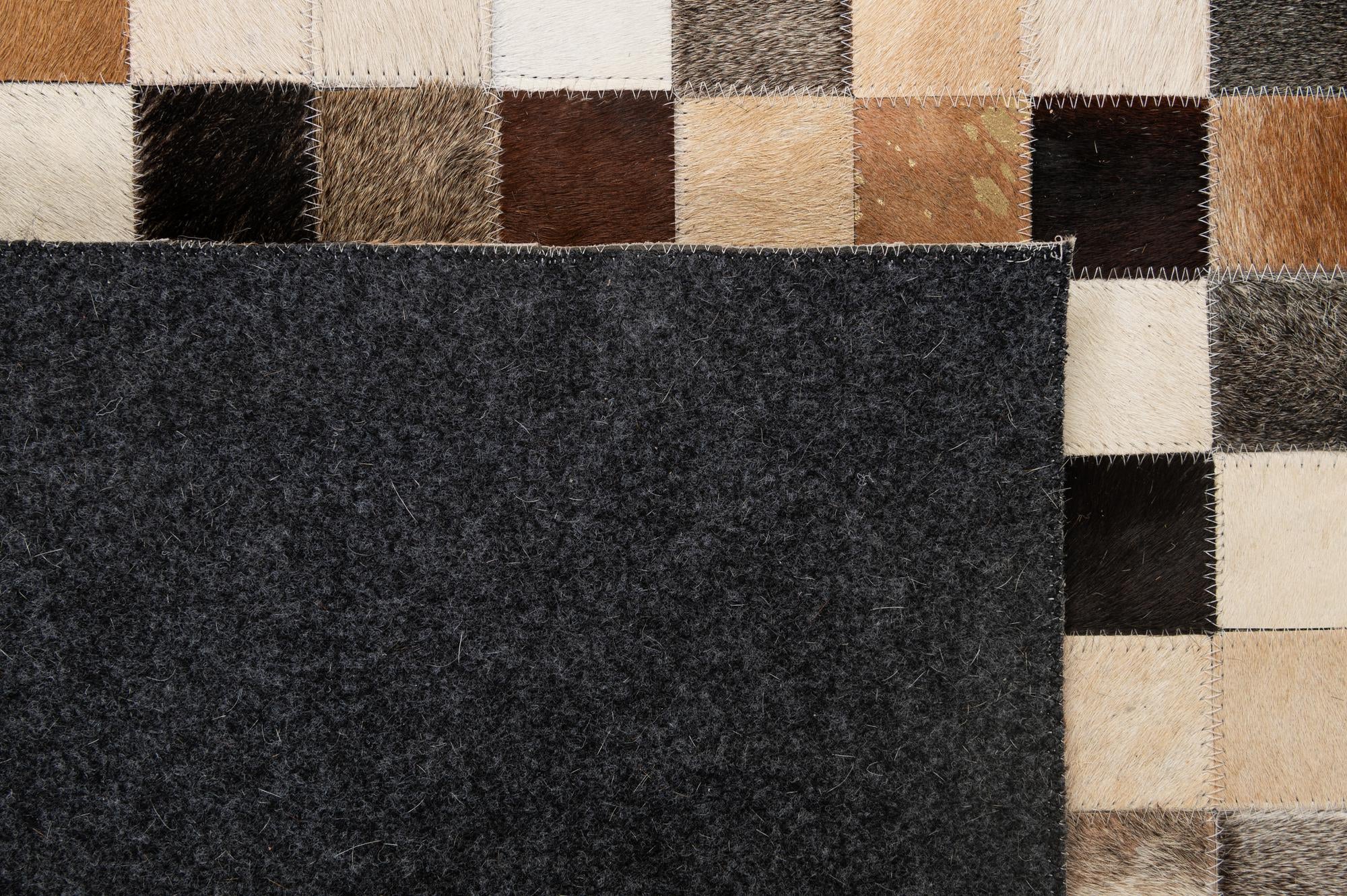 4' x 5' 11 Cowhide - Patchwork Rug