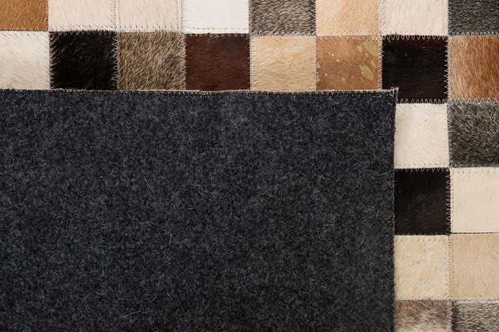 4' x 5' 11 Cowhide - Patchwork Rug