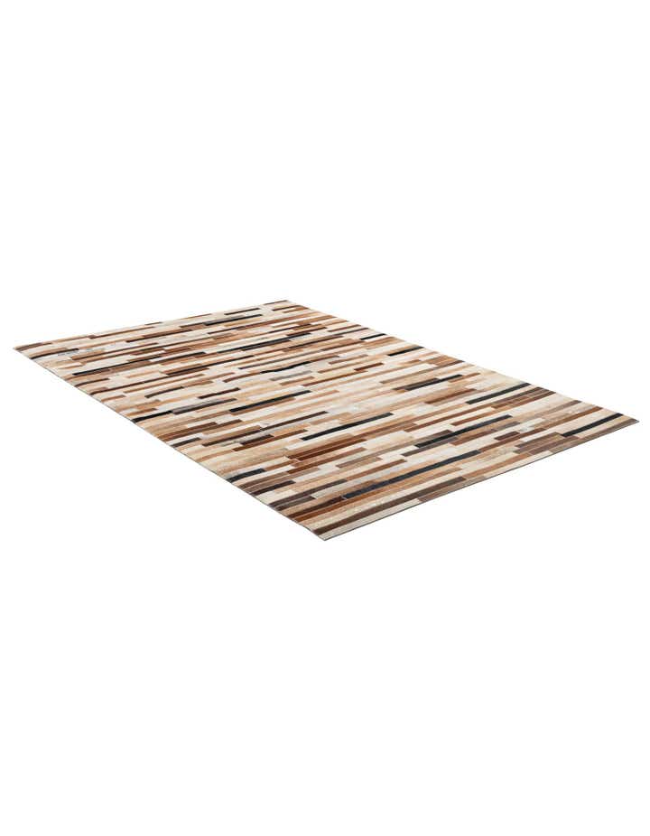 4' 1 x 6' Cowhide - Patchwork Rug