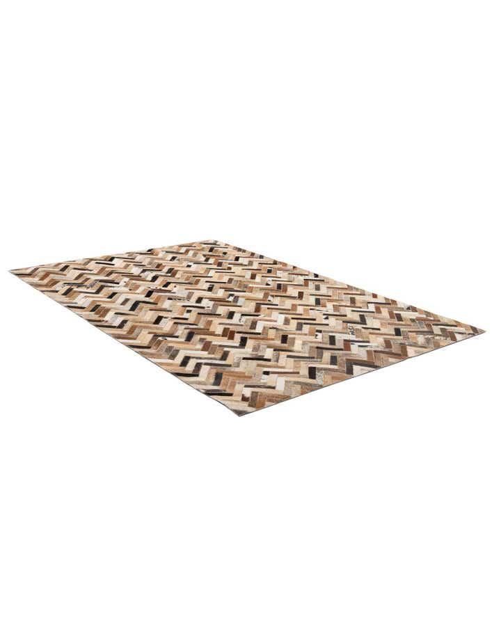 4' 1 x 6' 1 Cowhide - Patchwork Rug
