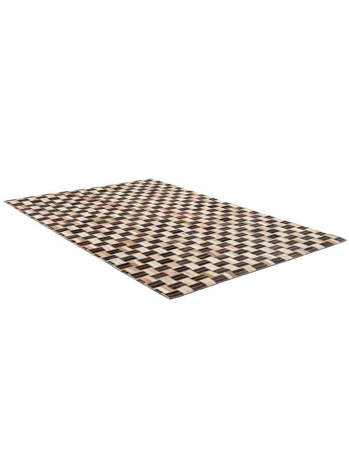 3' 11 x 5' 11 Cowhide - Patchwork Rug