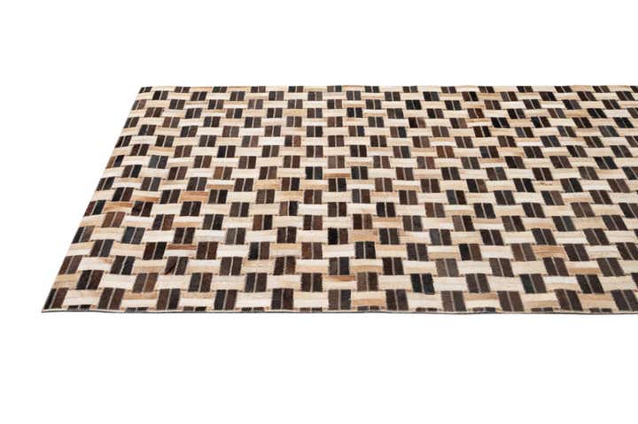 3' 11 x 5' 11 Cowhide - Patchwork Rug