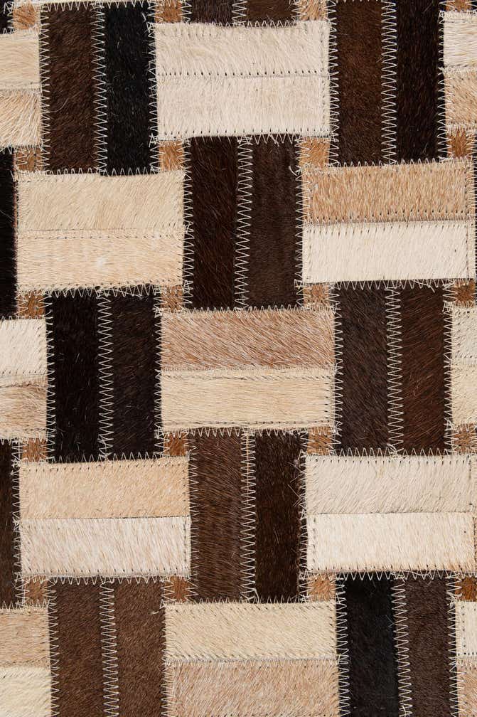 3' 11 x 5' 11 Cowhide - Patchwork Rug