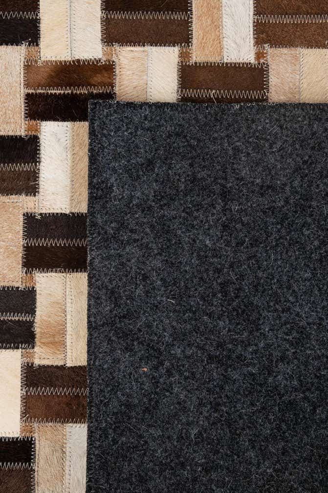 3' 11 x 5' 11 Cowhide - Patchwork Rug