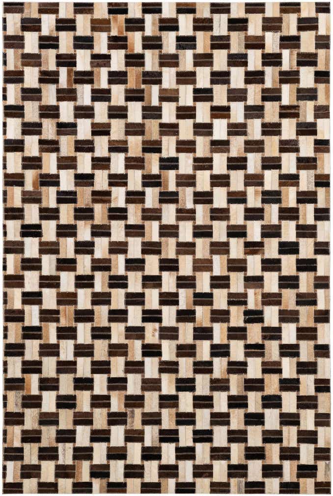3' 11 x 5' 11 Cowhide - Patchwork Rug