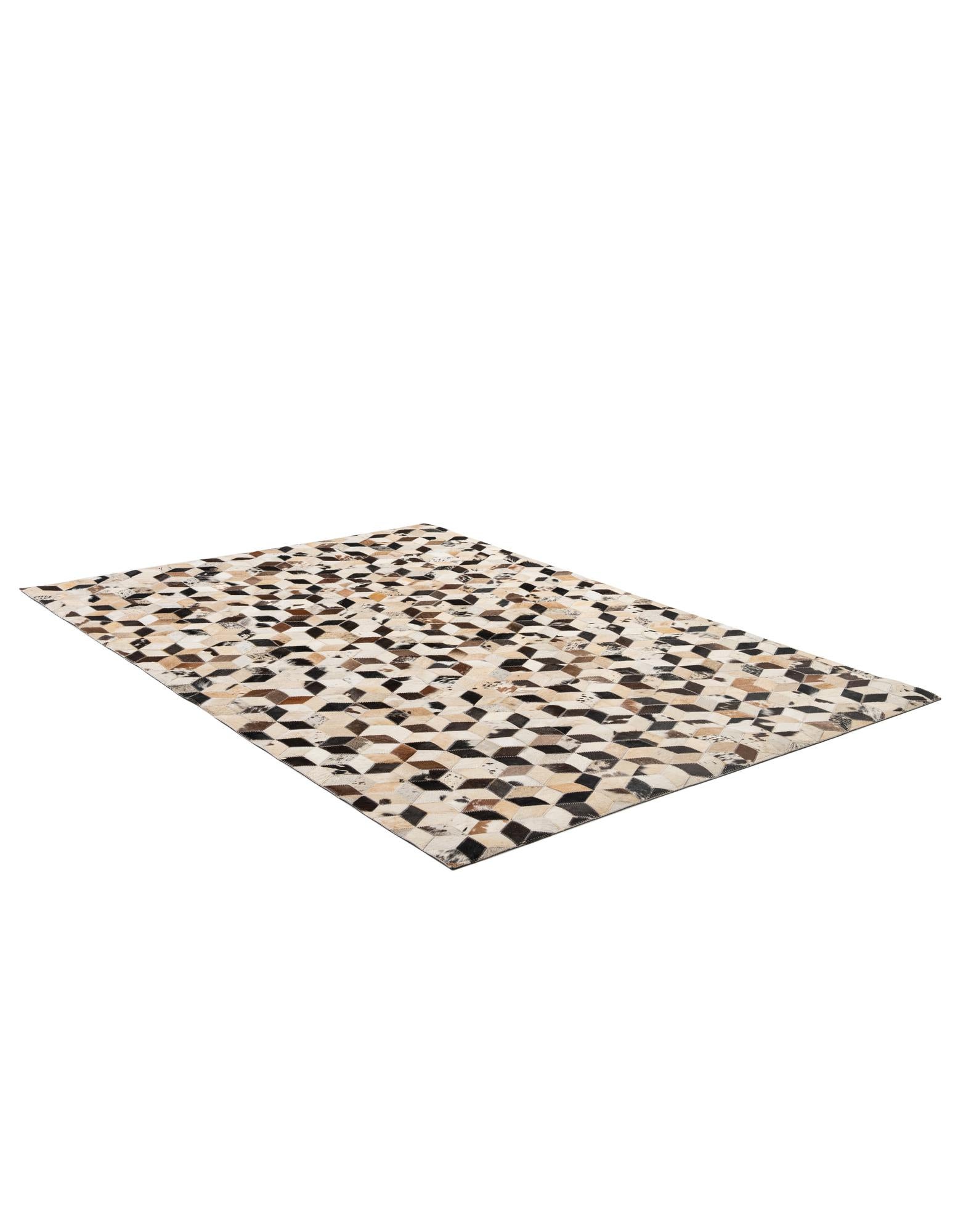 4' 1 x 5' 11 Cowhide - Patchwork Rug