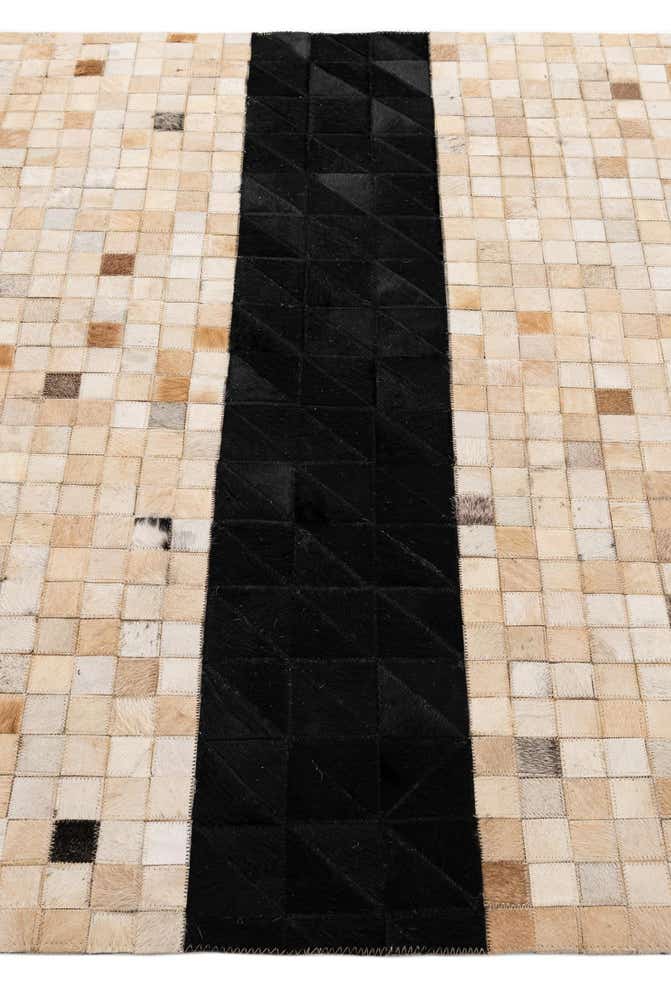 4' 3 x 6' 2 Cowhide - Patchwork Rug