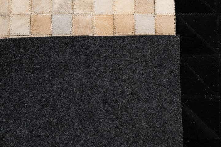 4' 3 x 6' 2 Cowhide - Patchwork Rug