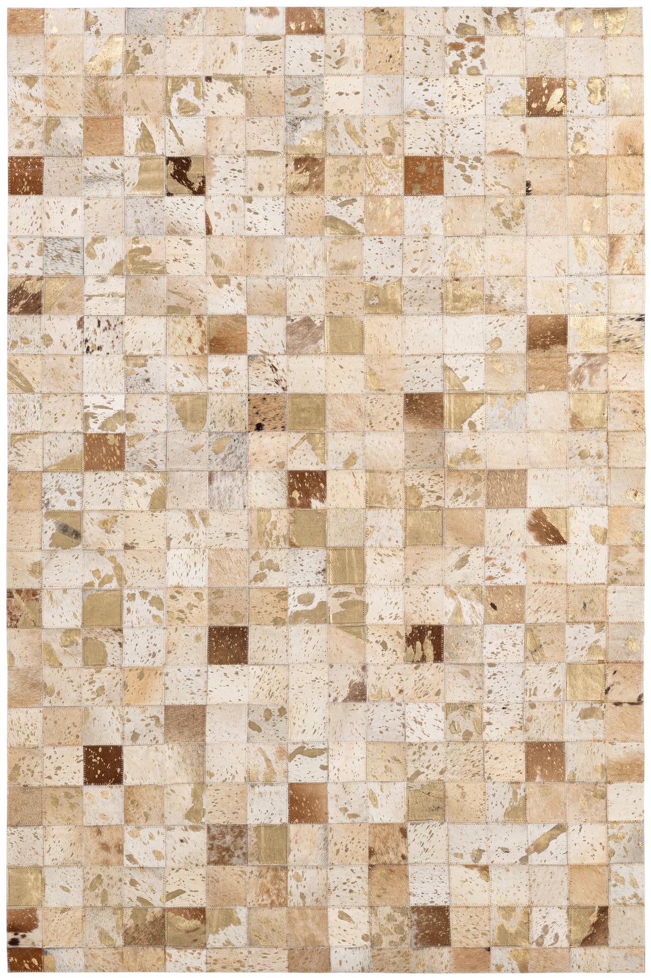 4' x 6' Cowhide - Patchwork Rug