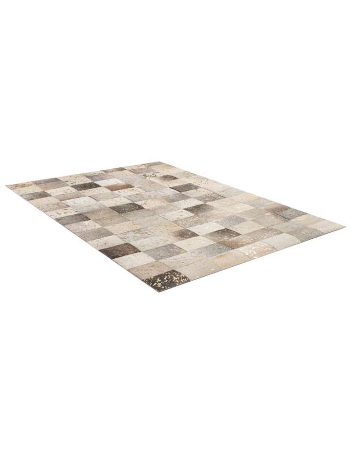 4' x 5' 10 Cowhide - Patchwork Rug