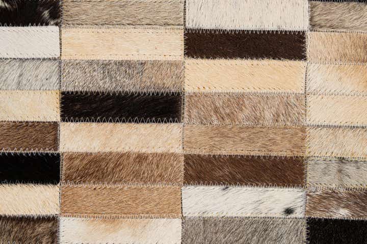 4' x 6' Cowhide - Patchwork Rug