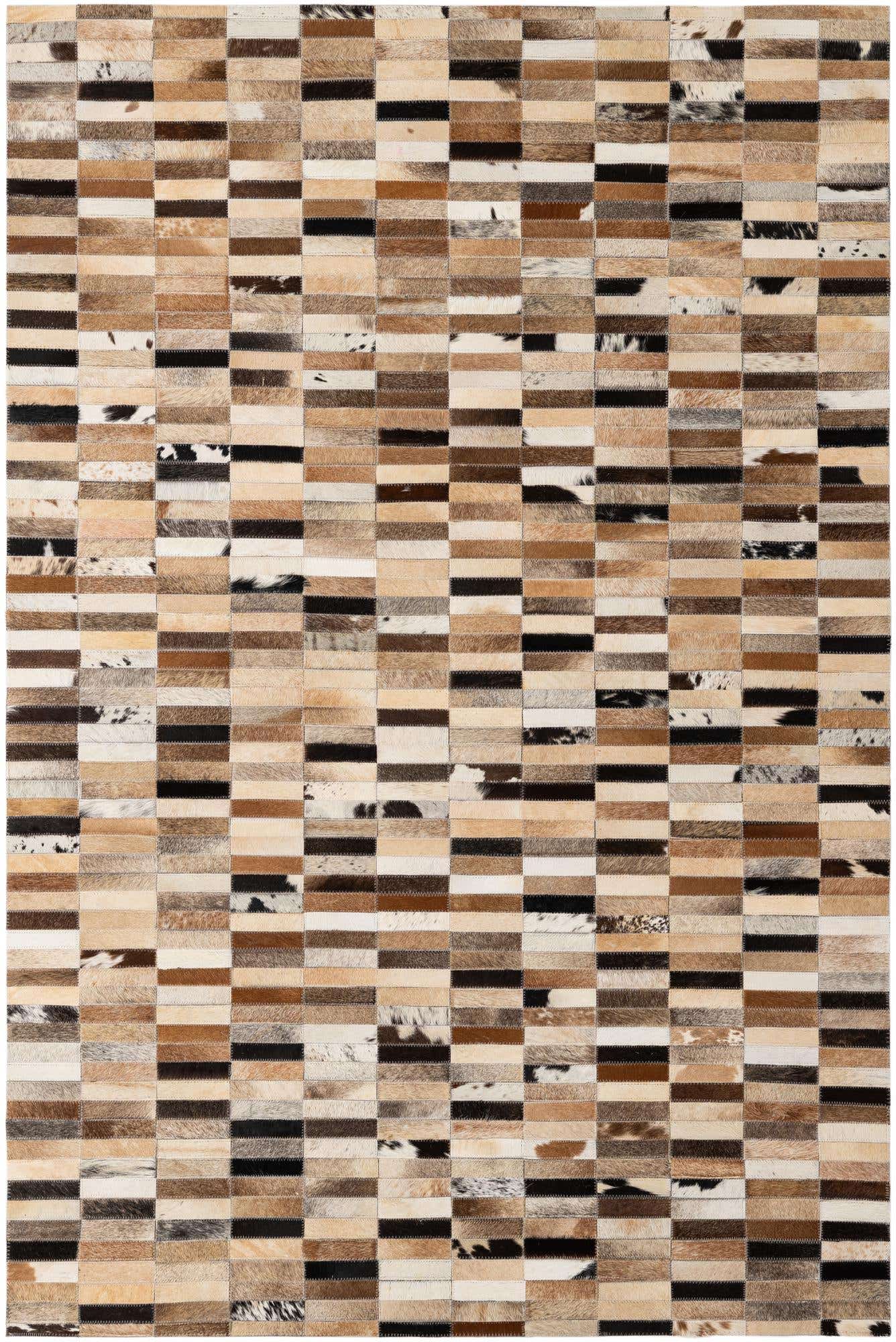 4' x 6' Cowhide - Patchwork Rug