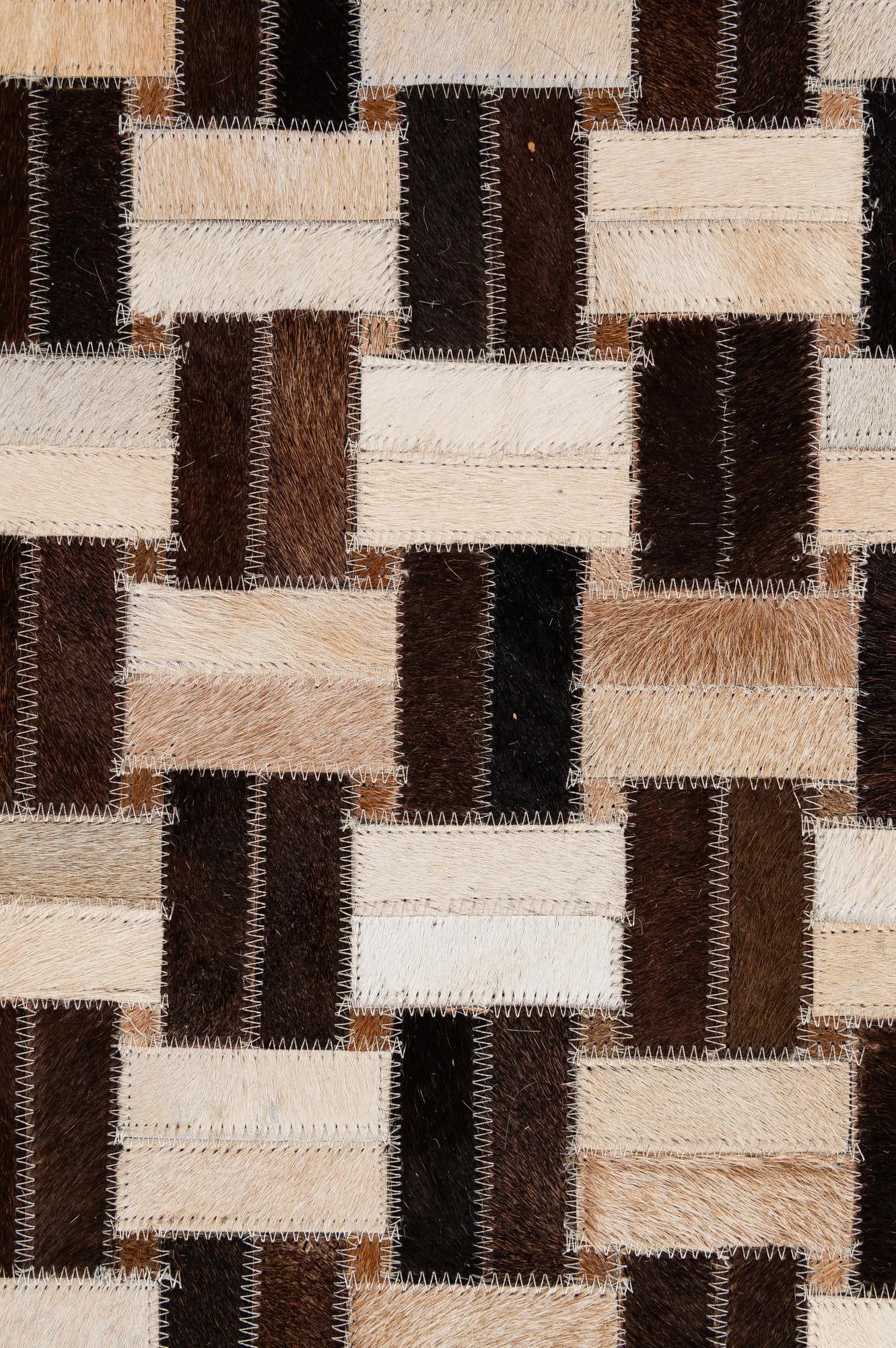 4' x 5' 11 Cowhide - Patchwork Rug