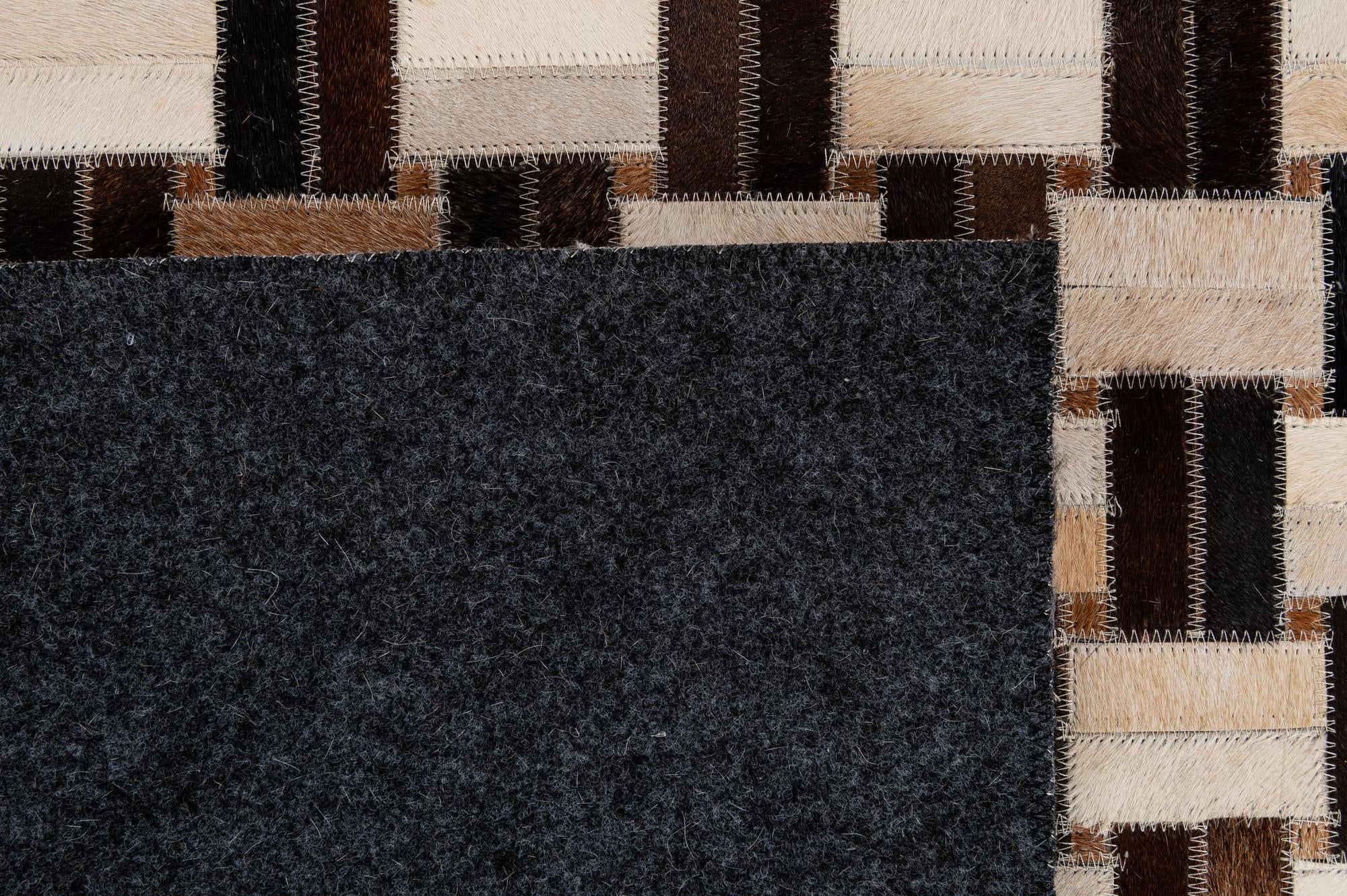 4' x 5' 11 Cowhide - Patchwork Rug