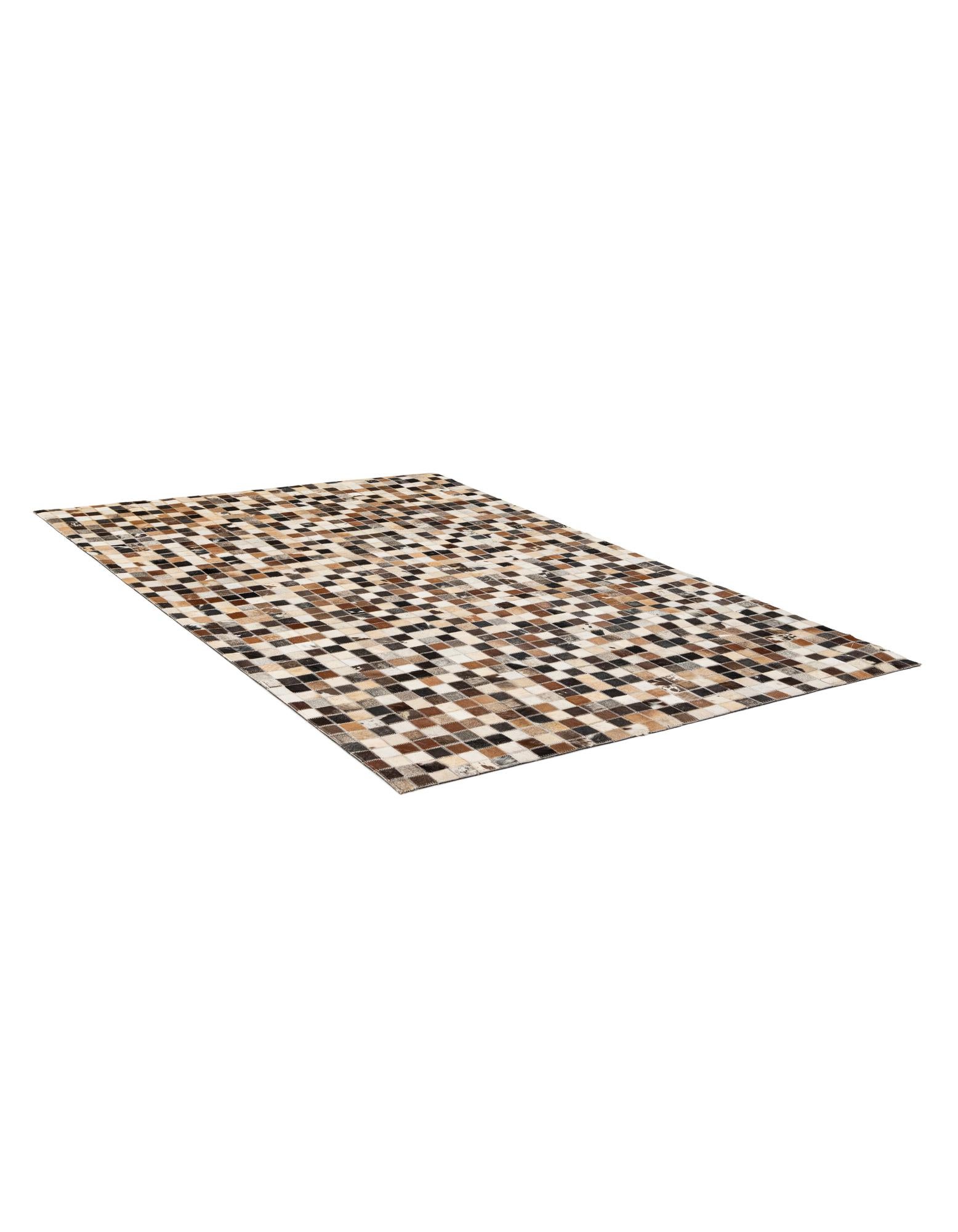 4' 1 x 6' 1 Cowhide - Patchwork Rug