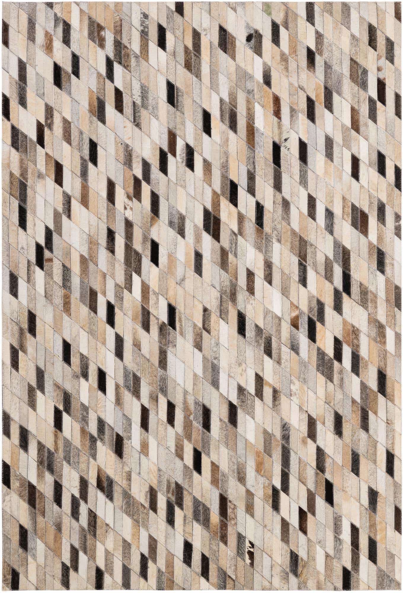 4' x 6' Cowhide - Patchwork Rug