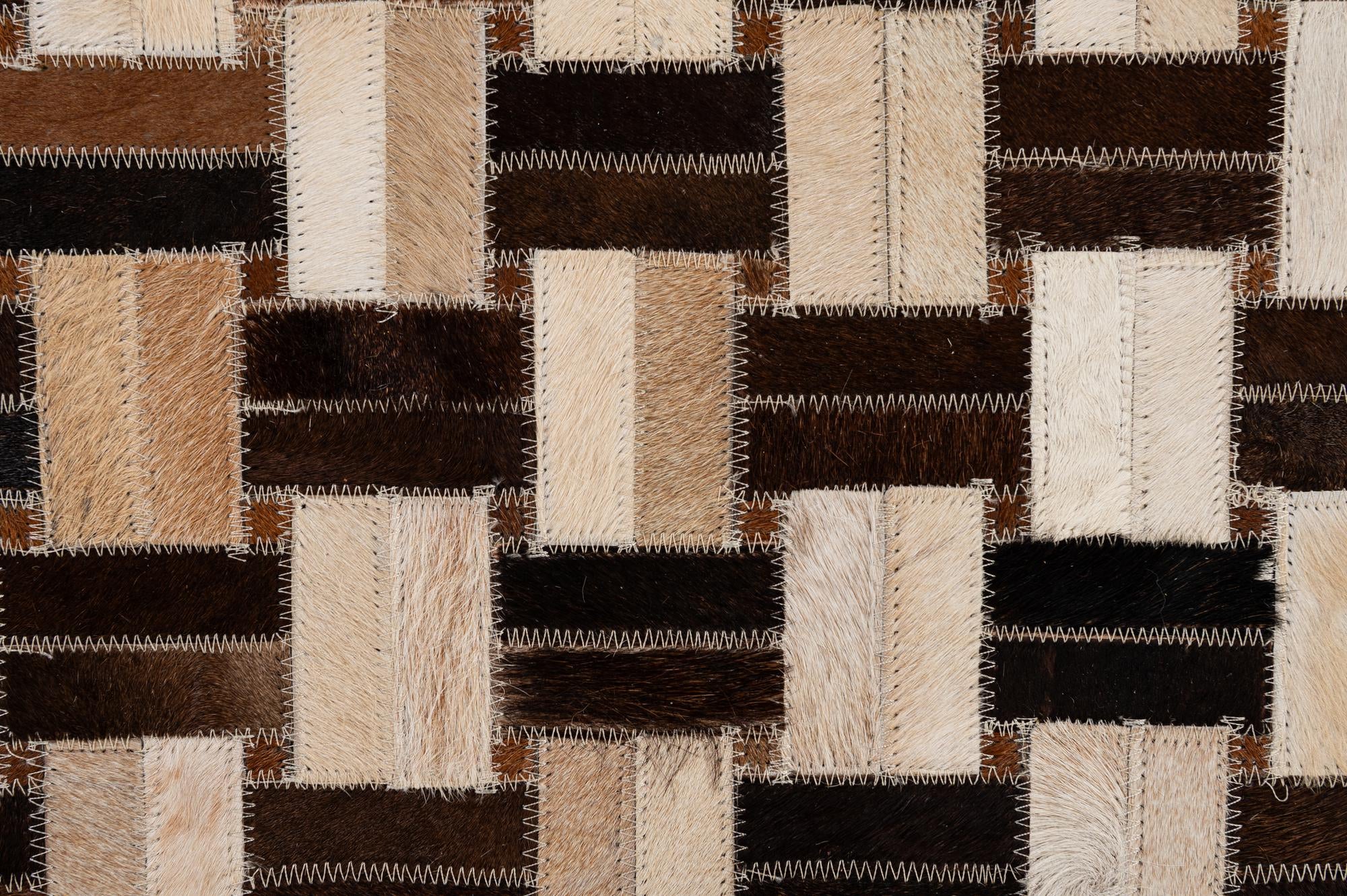 4' x 5' 11 Cowhide - Patchwork Rug