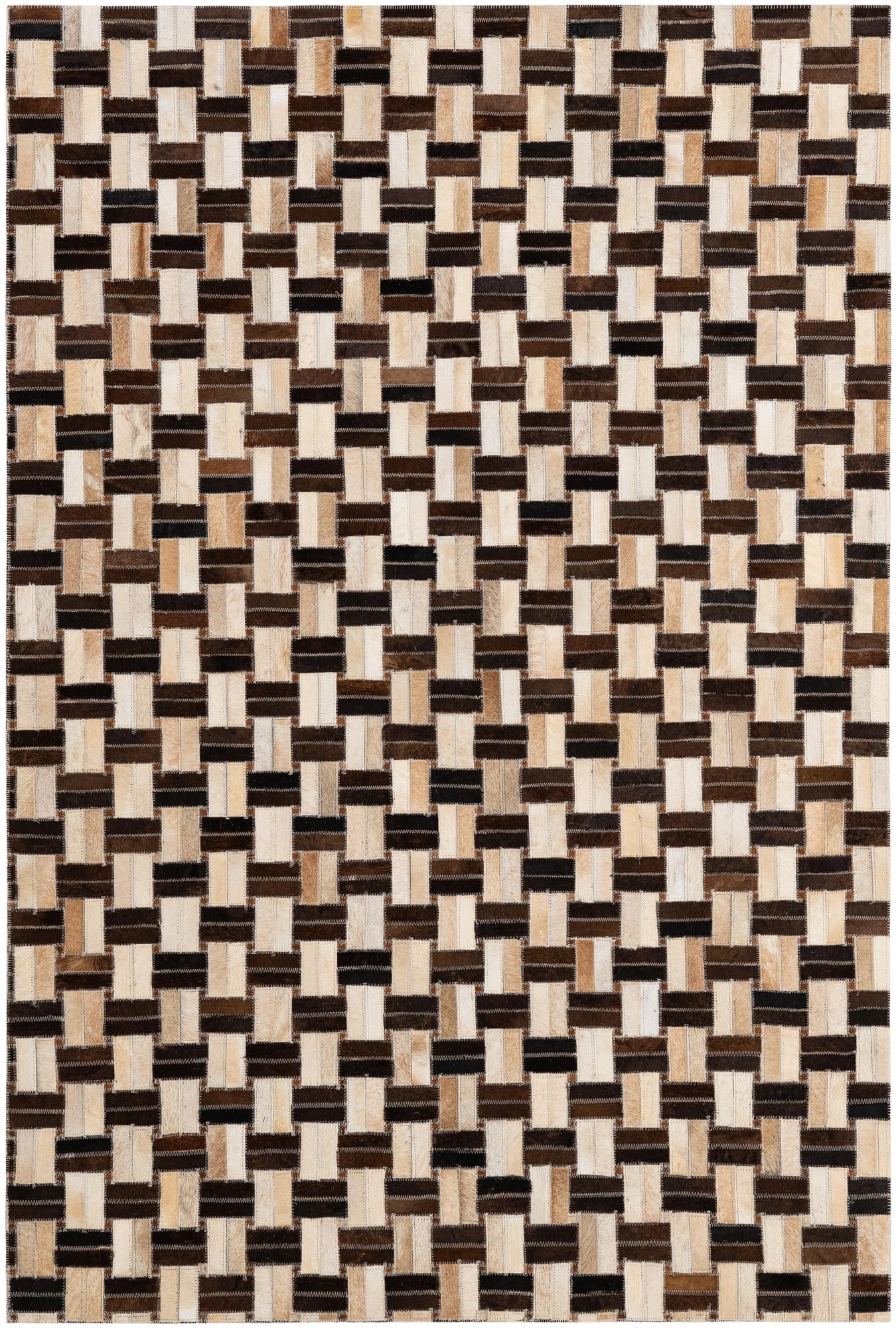 4' x 5' 11 Cowhide - Patchwork Rug