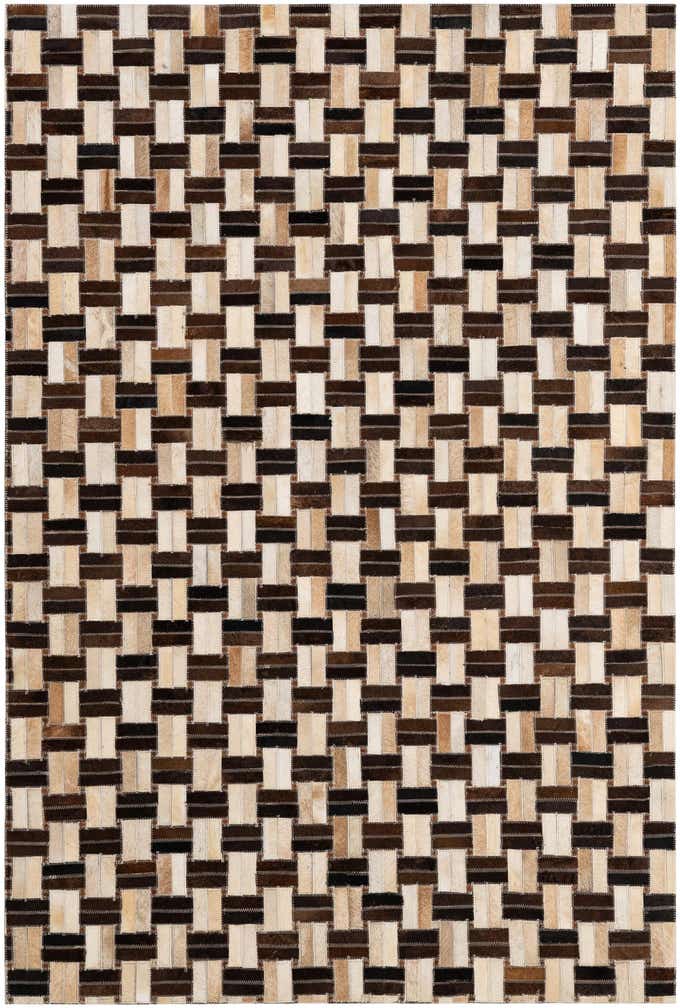4' x 5' 11 Cowhide - Patchwork Rug