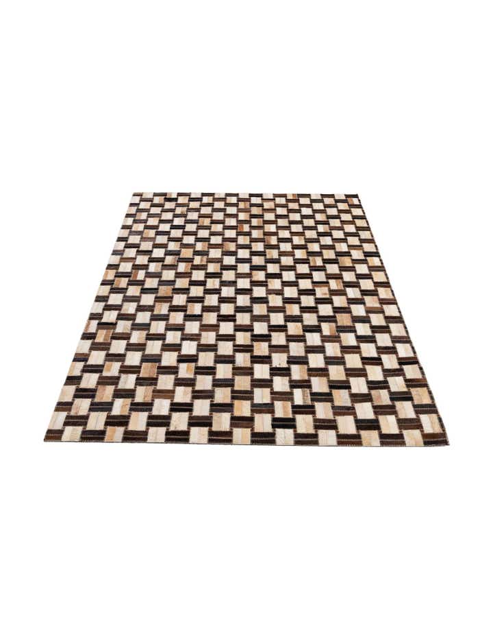 4' x 5' 11 Cowhide - Patchwork Rug