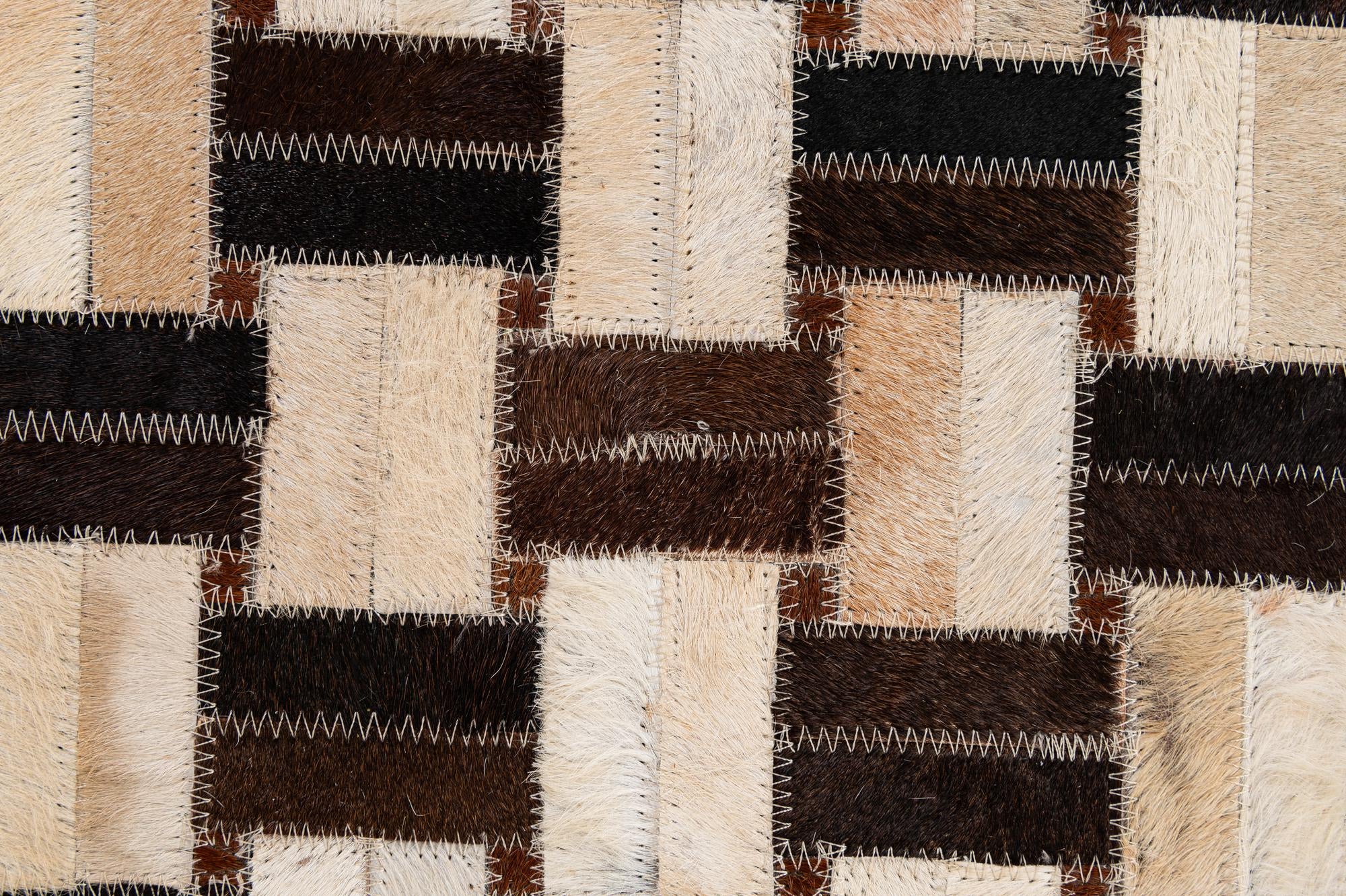 4' x 5' 11 Cowhide - Patchwork Rug