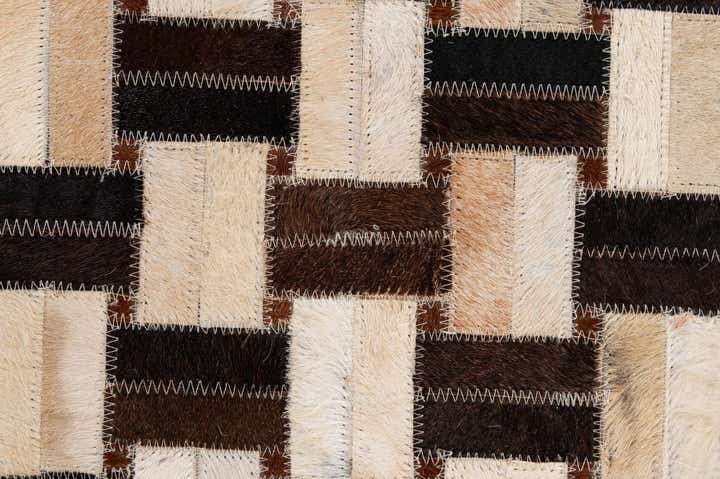 4' x 5' 11 Cowhide - Patchwork Rug