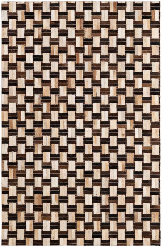 4' x 5' 11 Cowhide - Patchwork Rug