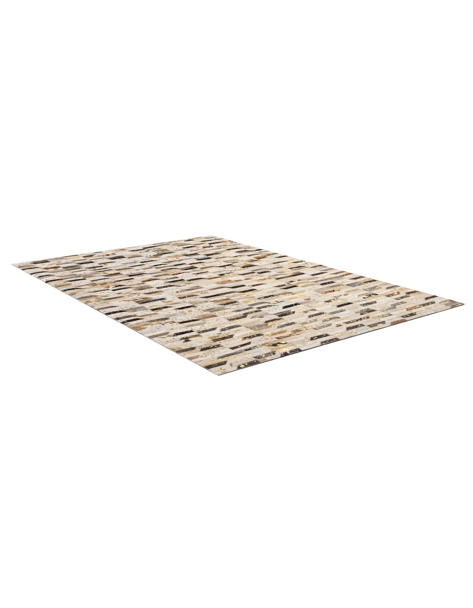 4' 2 x 5' 11 Cowhide - Patchwork Rug
