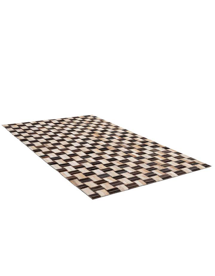 3' 1 x 4' 11 Cowhide - Patchwork Rug
