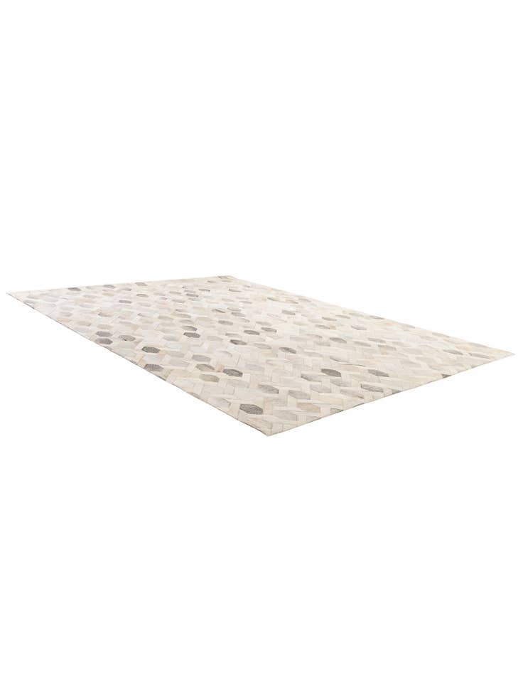Detail image of 7' 9 x 10' 8 Cowhide - Patchwork Rug