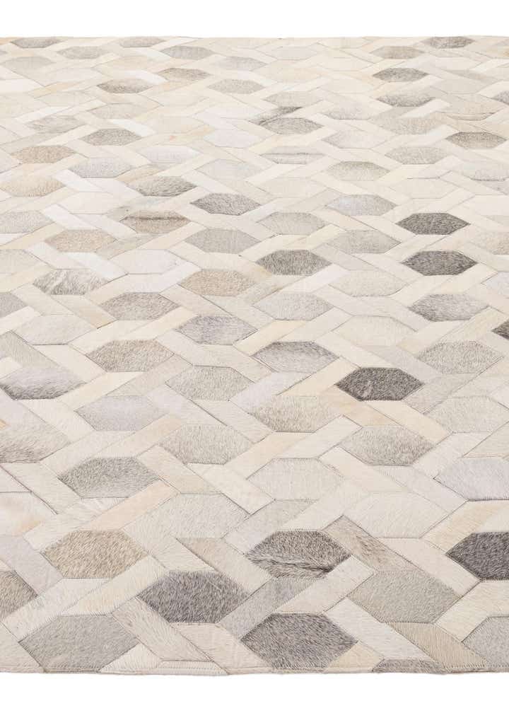 7' 9 x 10' 8 Cowhide - Patchwork Rug