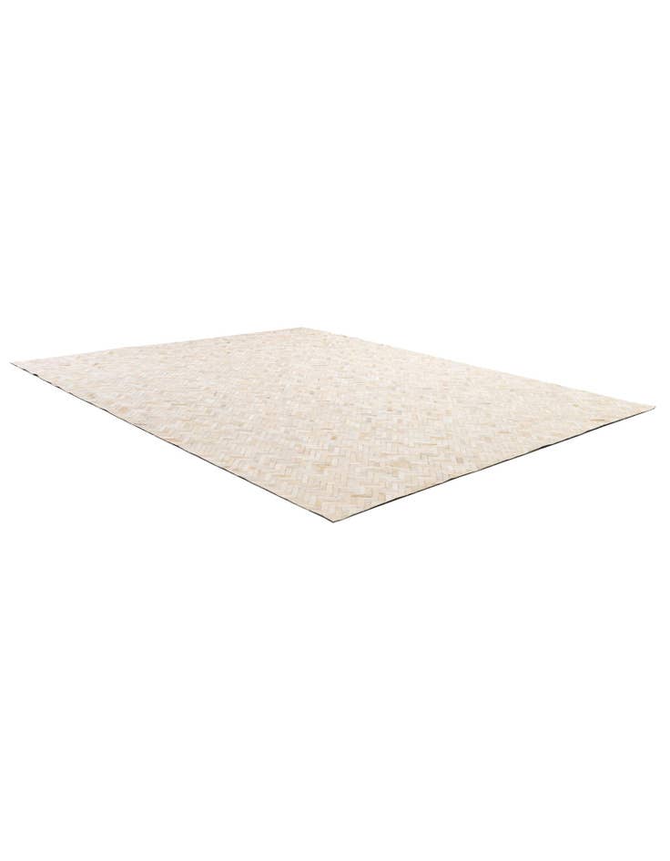 Detail image of 7' 10 x 9' 9 Cowhide - Patchwork Rug