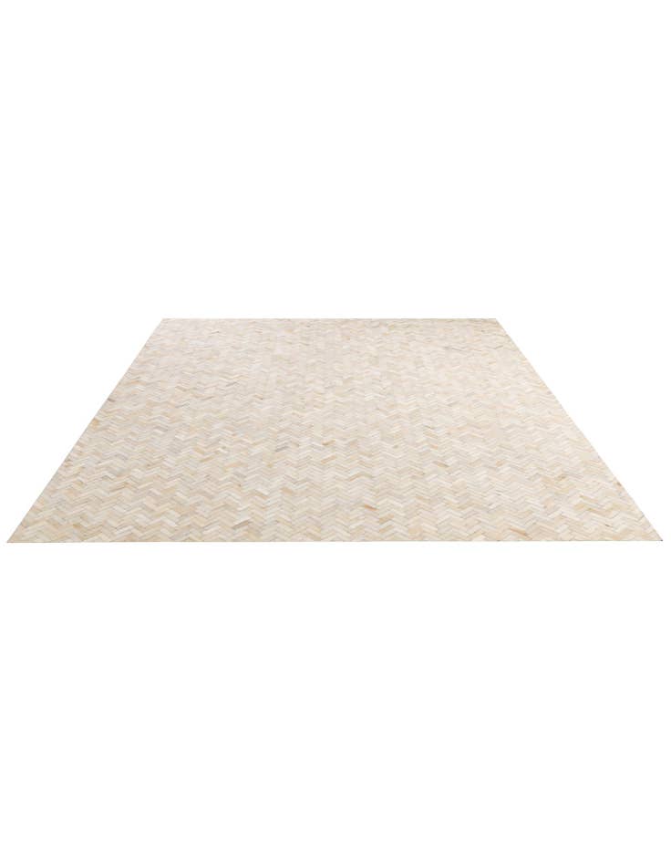 Detail image of 7' 10 x 9' 9 Cowhide - Patchwork Rug